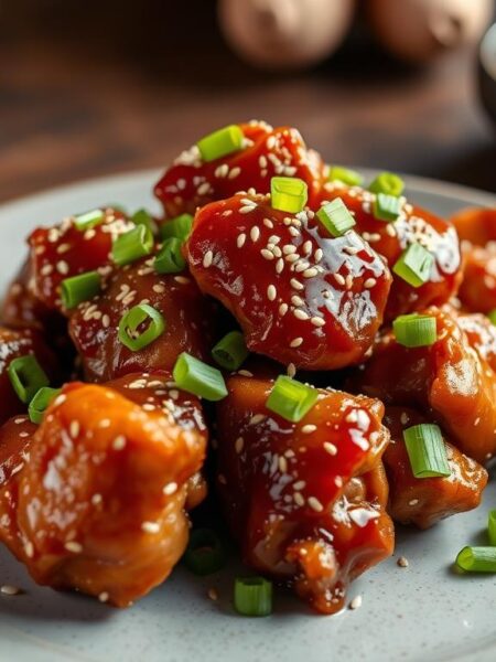 Air Fryer Sesame Chicken Recipe