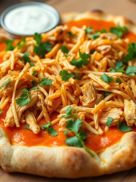 Buffalo Chicken Pizza