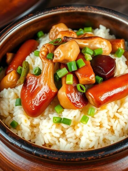 Cantonese Clay Pot Rice Recipe