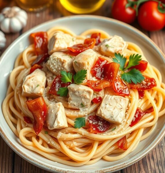 Chicken and Bacon Pasta Recipe