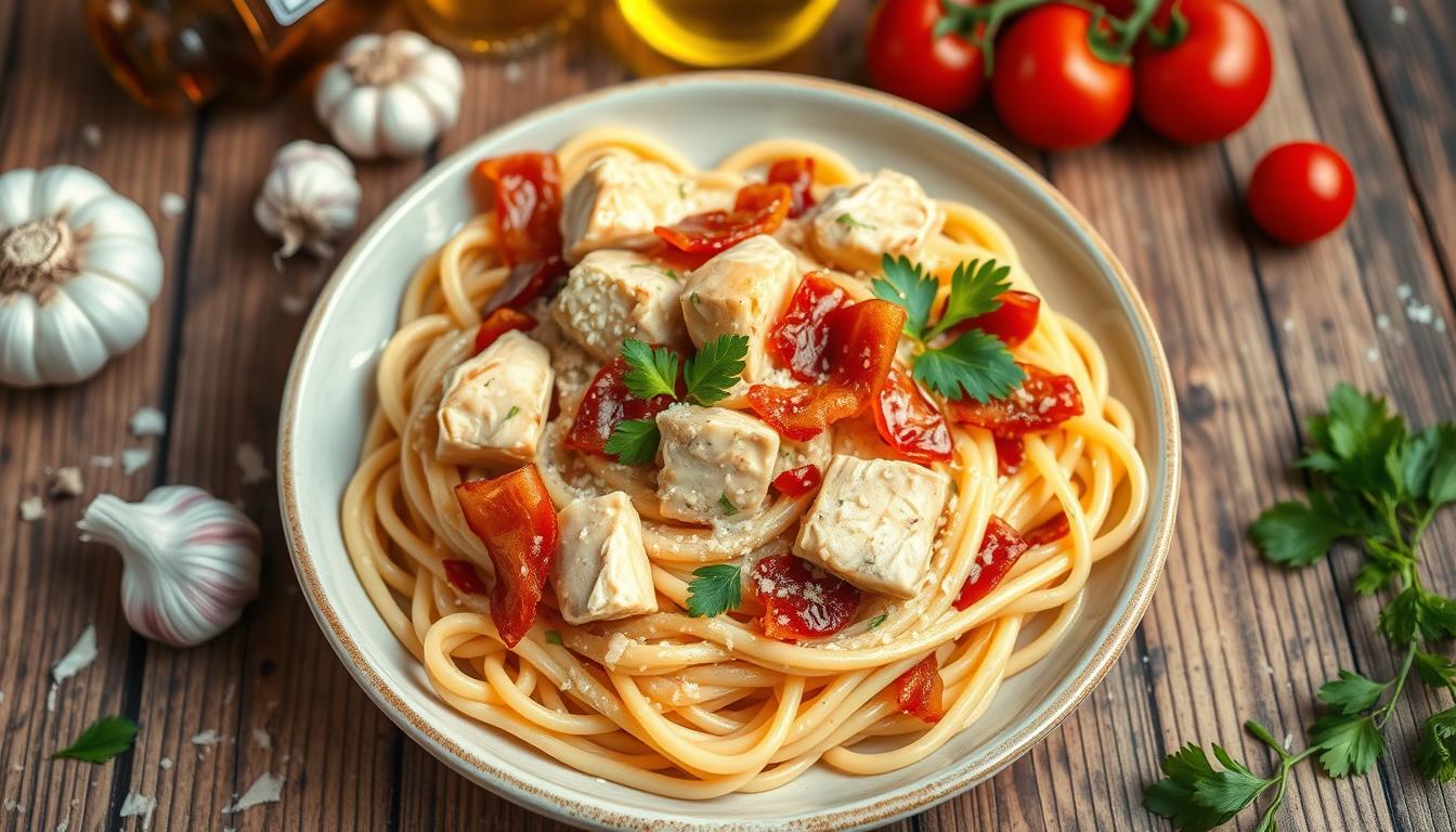Chicken and Bacon Pasta Recipe