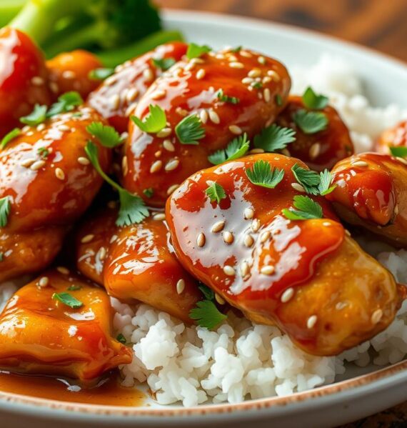 Honey Garlic Chicken