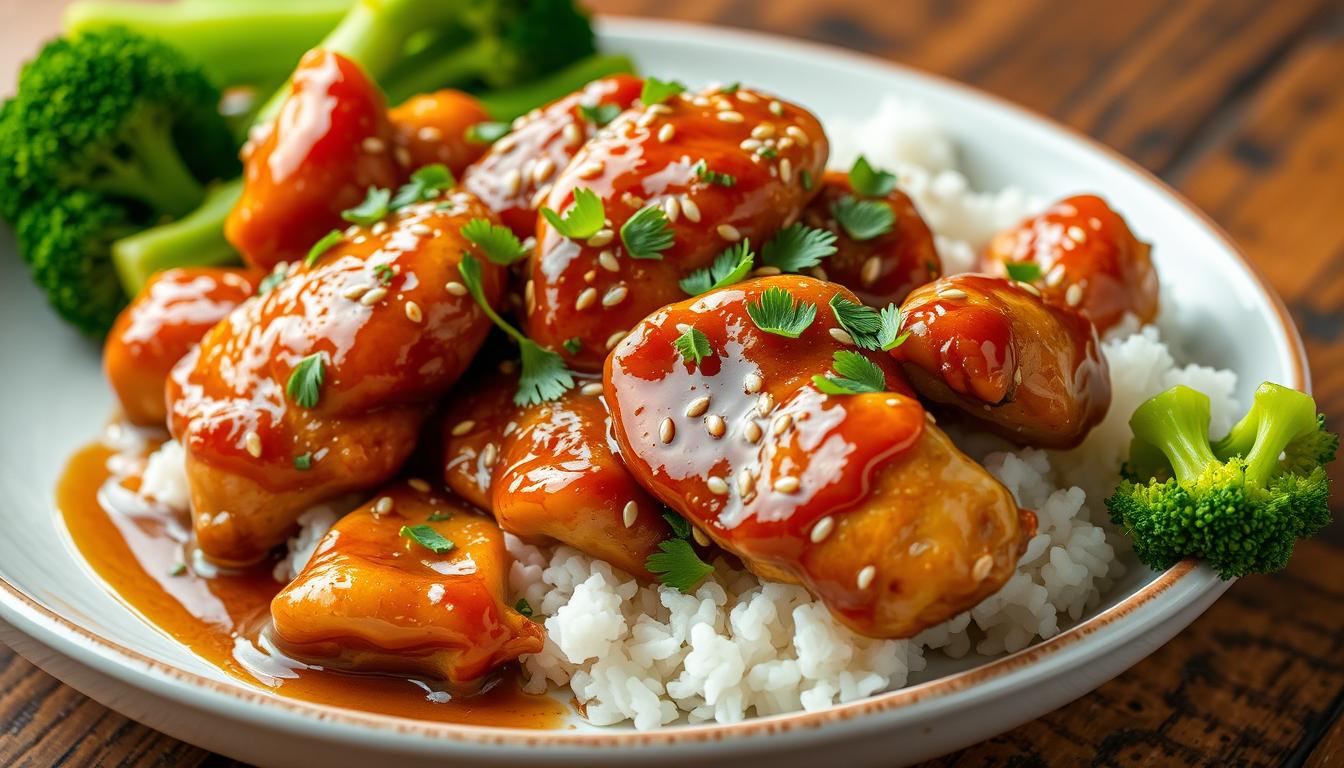 Honey Garlic Chicken