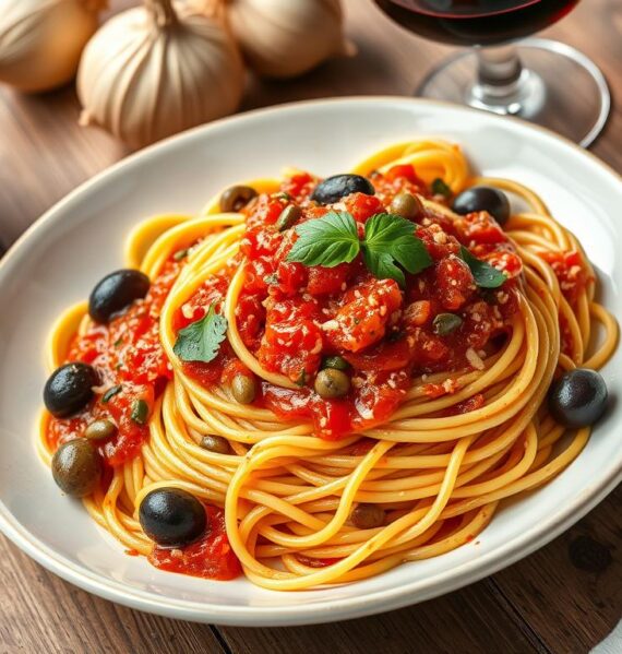 Pasta Puttanesca Recipe