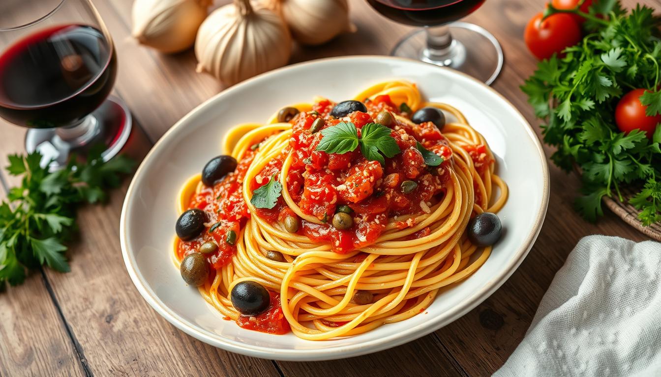 Pasta Puttanesca Recipe