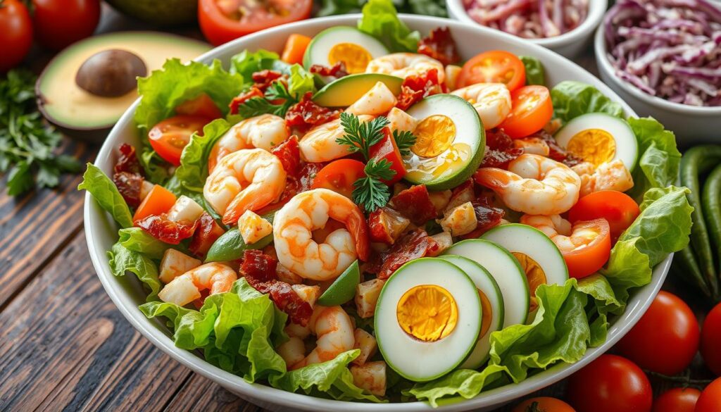 Shrimp Cobb Salad