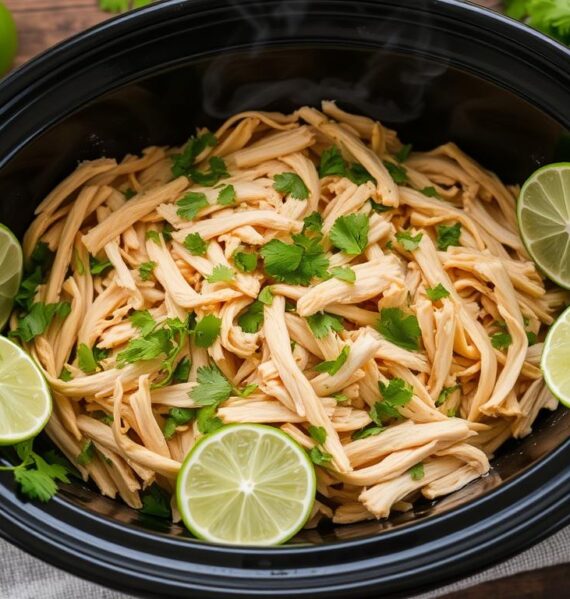 Slow Cooker Cilantro Lime Chicken