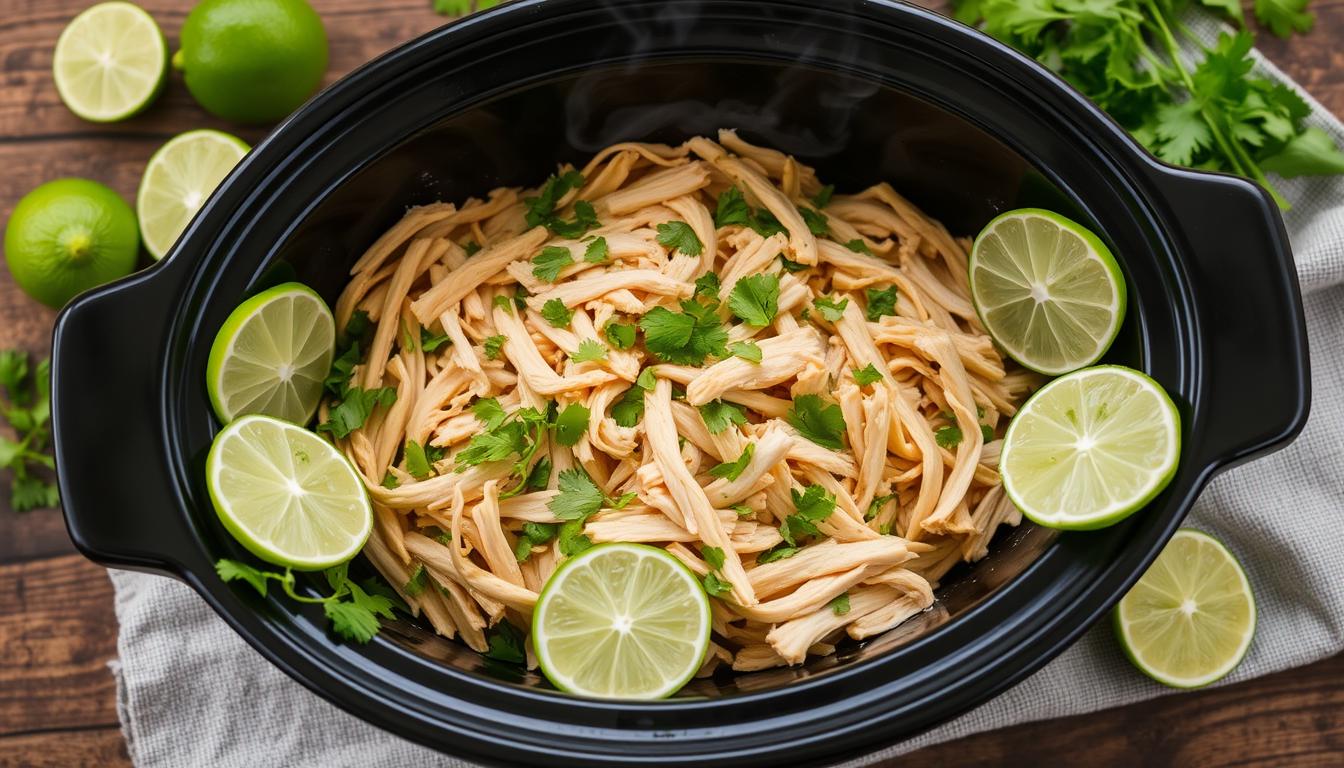 Slow Cooker Cilantro Lime Chicken