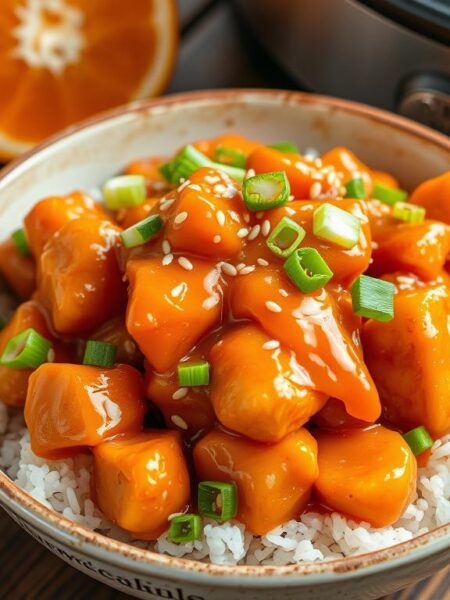 Slow Cooker Orange Chicken