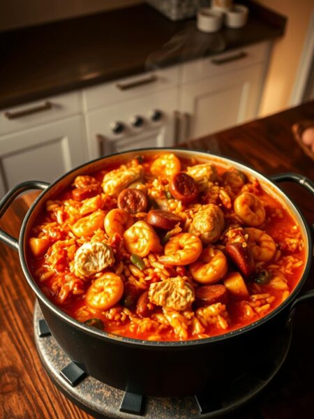 Cajun Jambalaya slow cooker