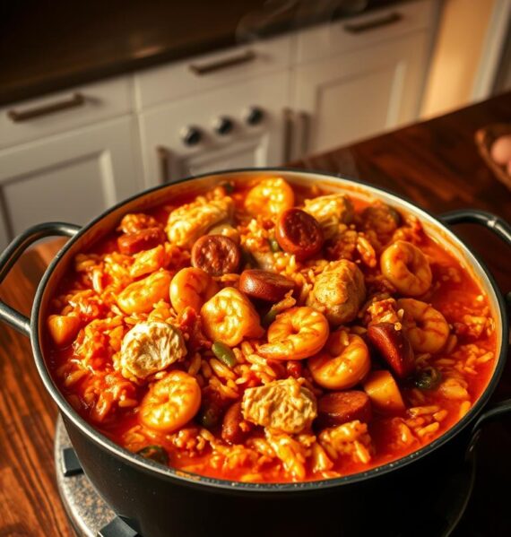 Cajun Jambalaya slow cooker