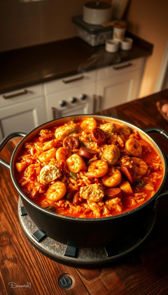 Cajun Jambalaya slow cooker