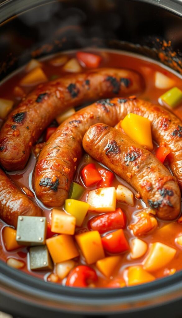 Sausage and peppers
