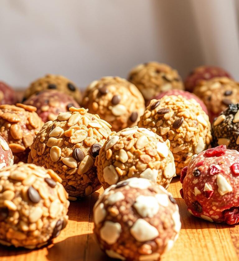 10 no bake engery bites