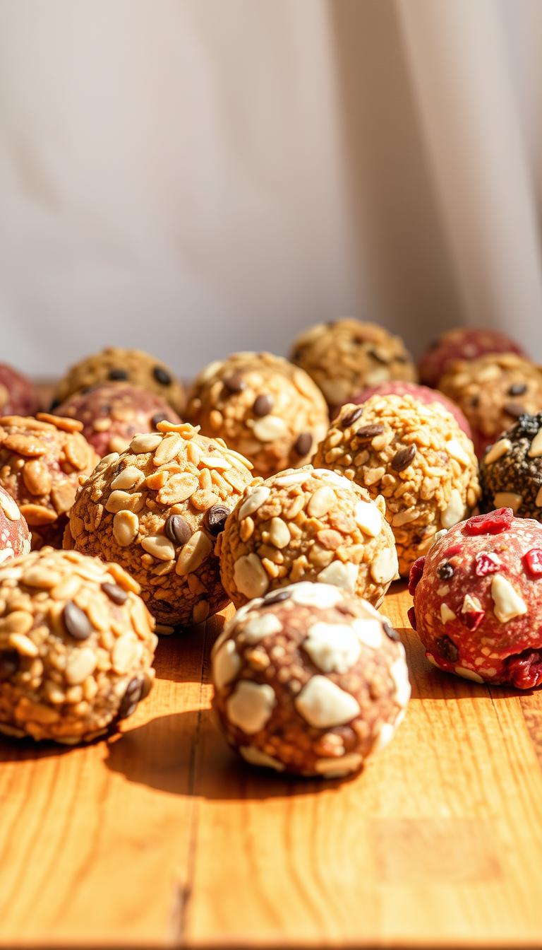 10 no bake engery bites