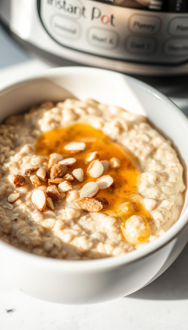 Instant Pot steel cut oats recipe