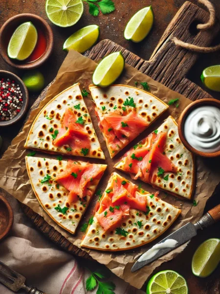 smoked salmon quesadilla recipe