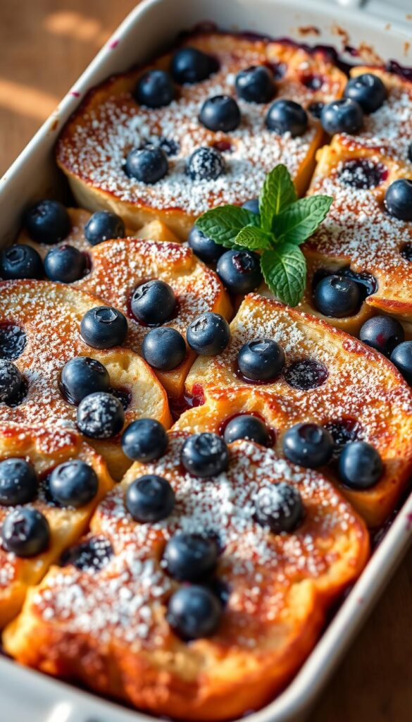 blueberry french toast bake easy brunch ideas