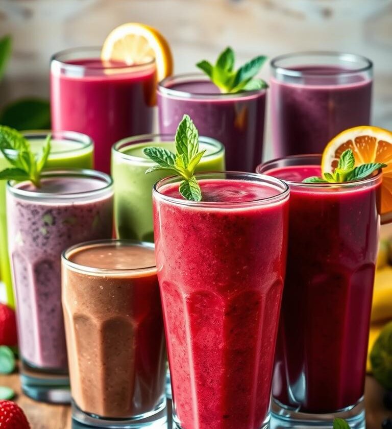 breakfast smoothies