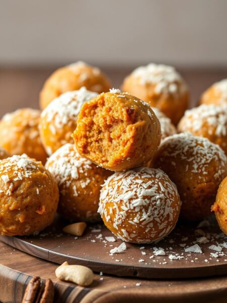 carrot cake energy ball recipes