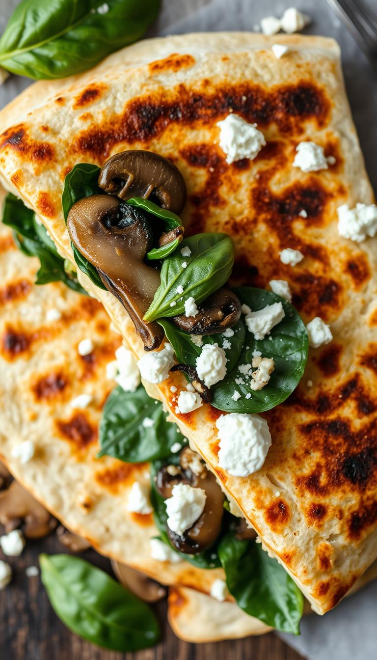 healthy breakfast quesadilla options