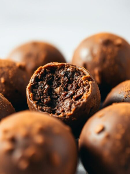mocha protein energy balls