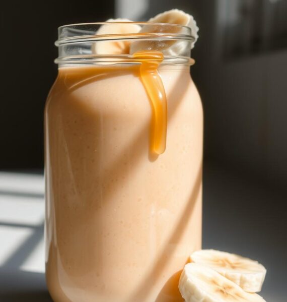peanut butter banana protein-packed smoothies