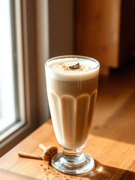 protein-packed vanilla chai smoothie