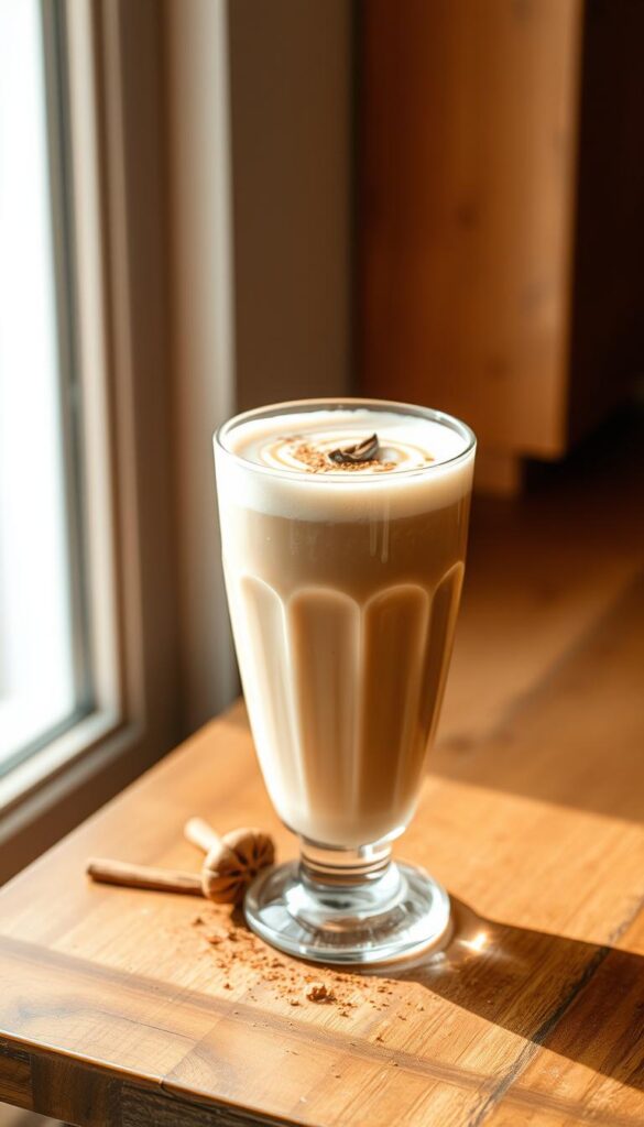 protein-packed vanilla chai smoothie