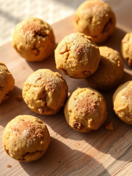 pumpkin spice energy bites recipe