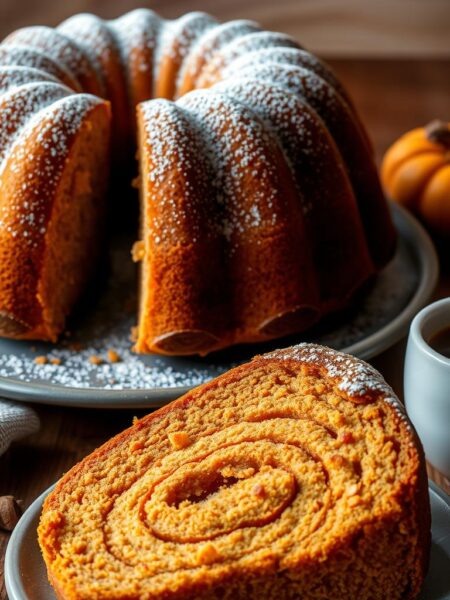 pumpkin spice latte bundt cake