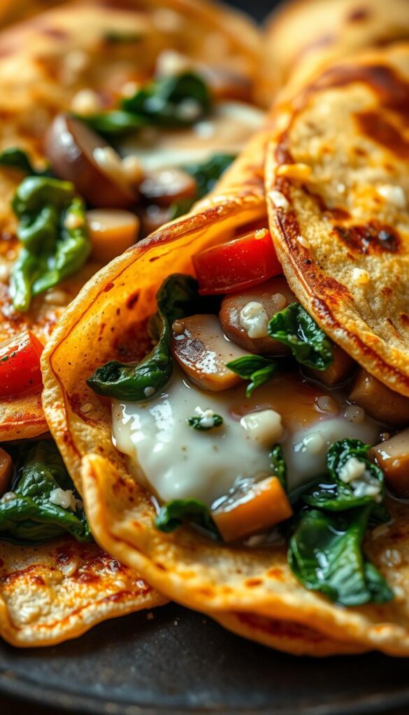 savory breakfast crepes with vegetables savory breakfast crepes with vegetables