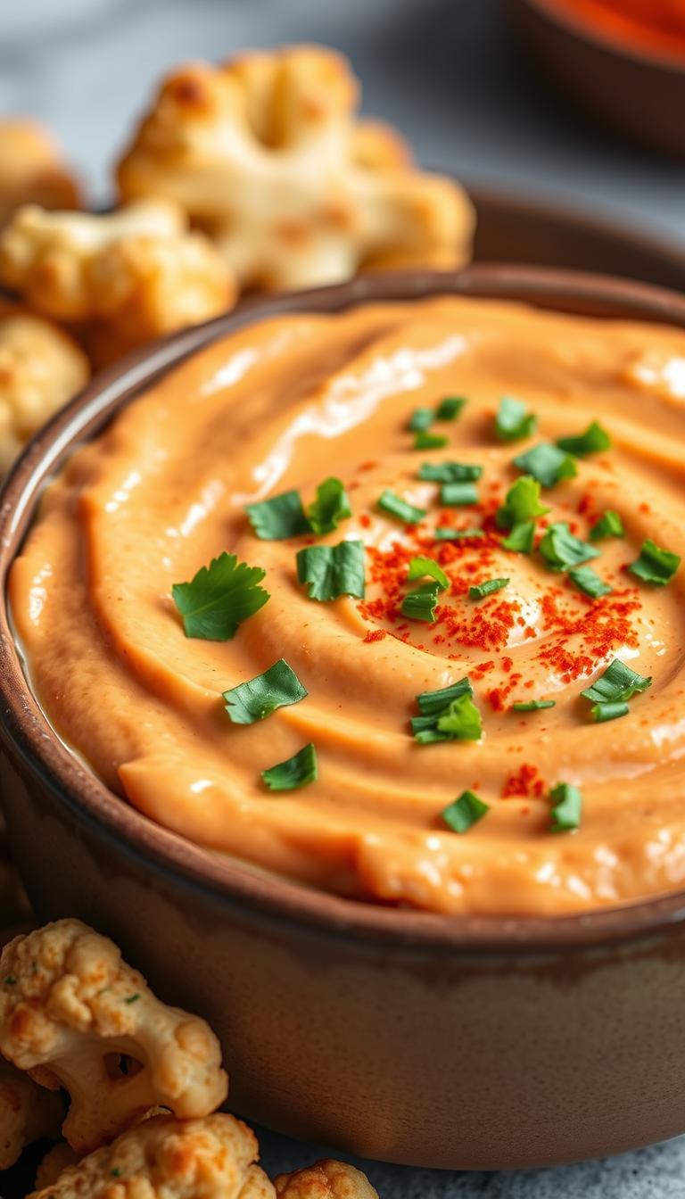 vegetarian buffalo dip