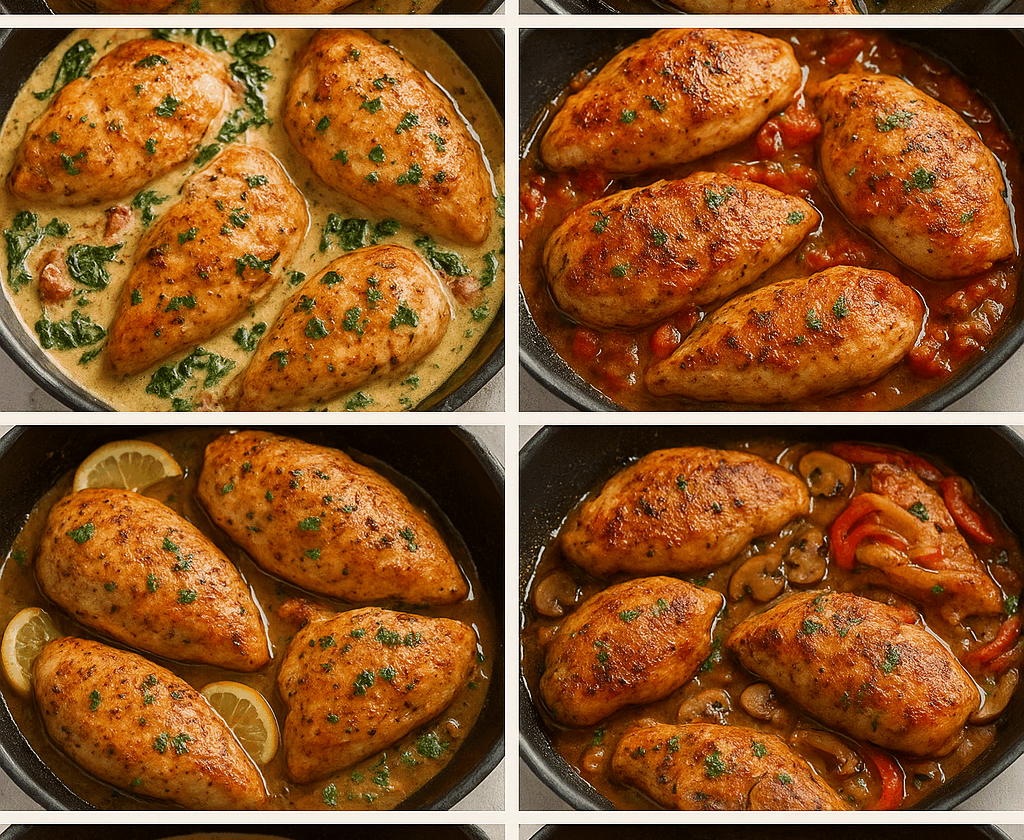 8 Quick and Easy Skillet Chicken Recipes