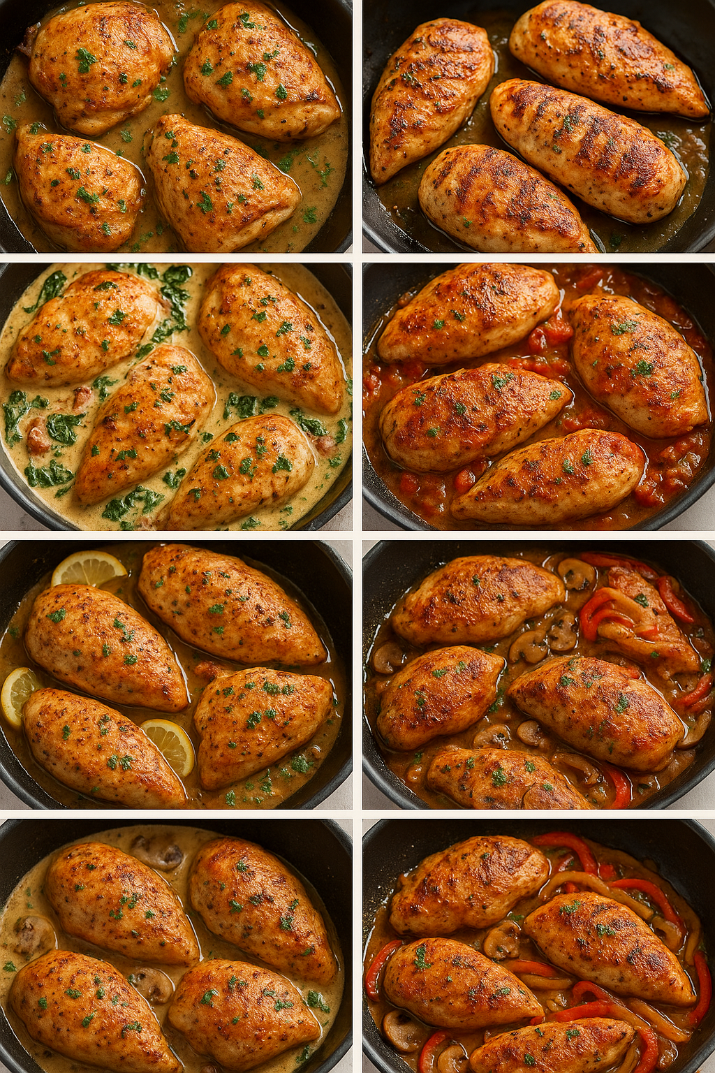 8 Quick and Easy Skillet Chicken Recipes