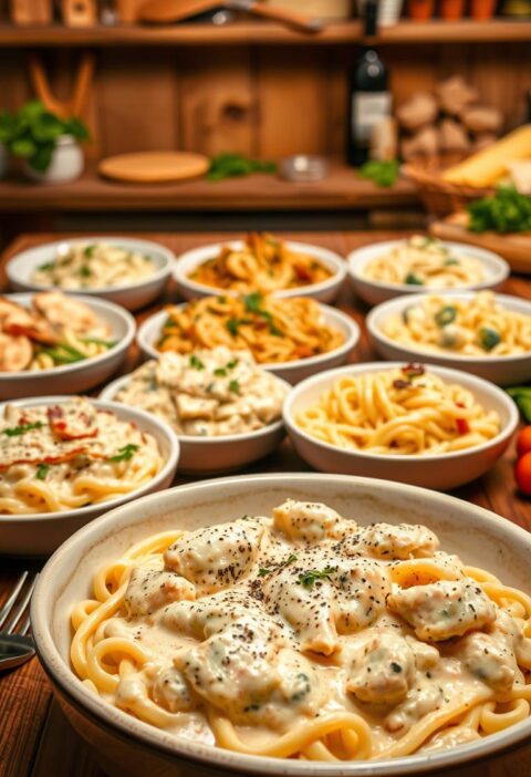 Chicken Alfredo Recipes with Delicious Twists