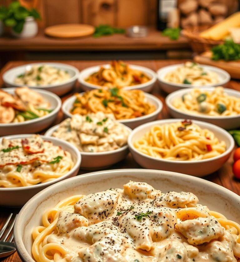 Chicken Alfredo Recipes with Delicious Twists