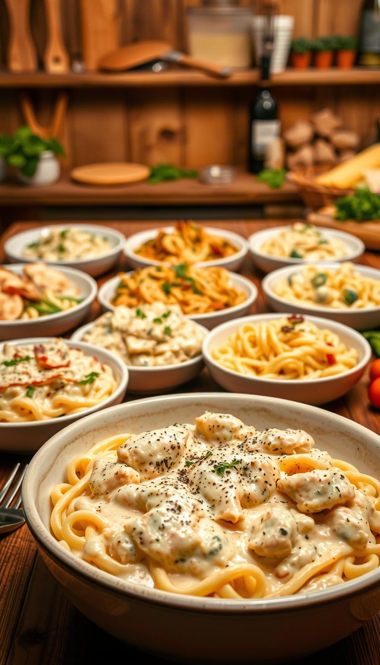 Chicken Alfredo Recipes with Delicious Twists