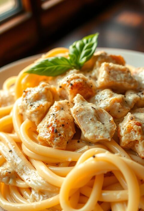 Creamy Chicken pasta recipes