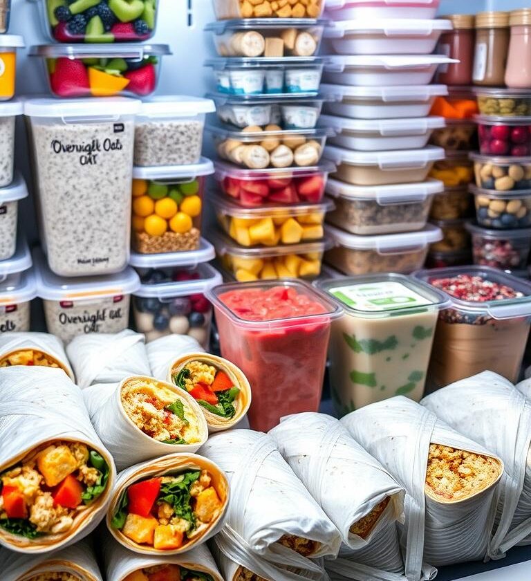 Freezer Breakfast Burrito Recipes