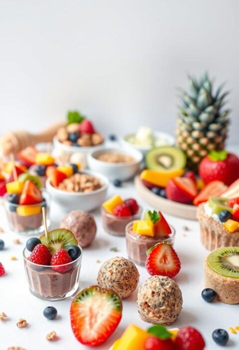 Fruit based snack recipes