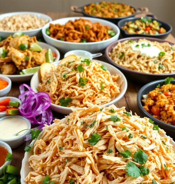 Shredded Chicken Recipes