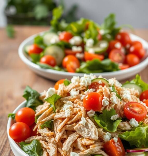 Shredded Chicken Salads