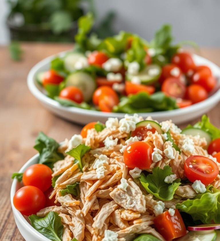Shredded Chicken Salads