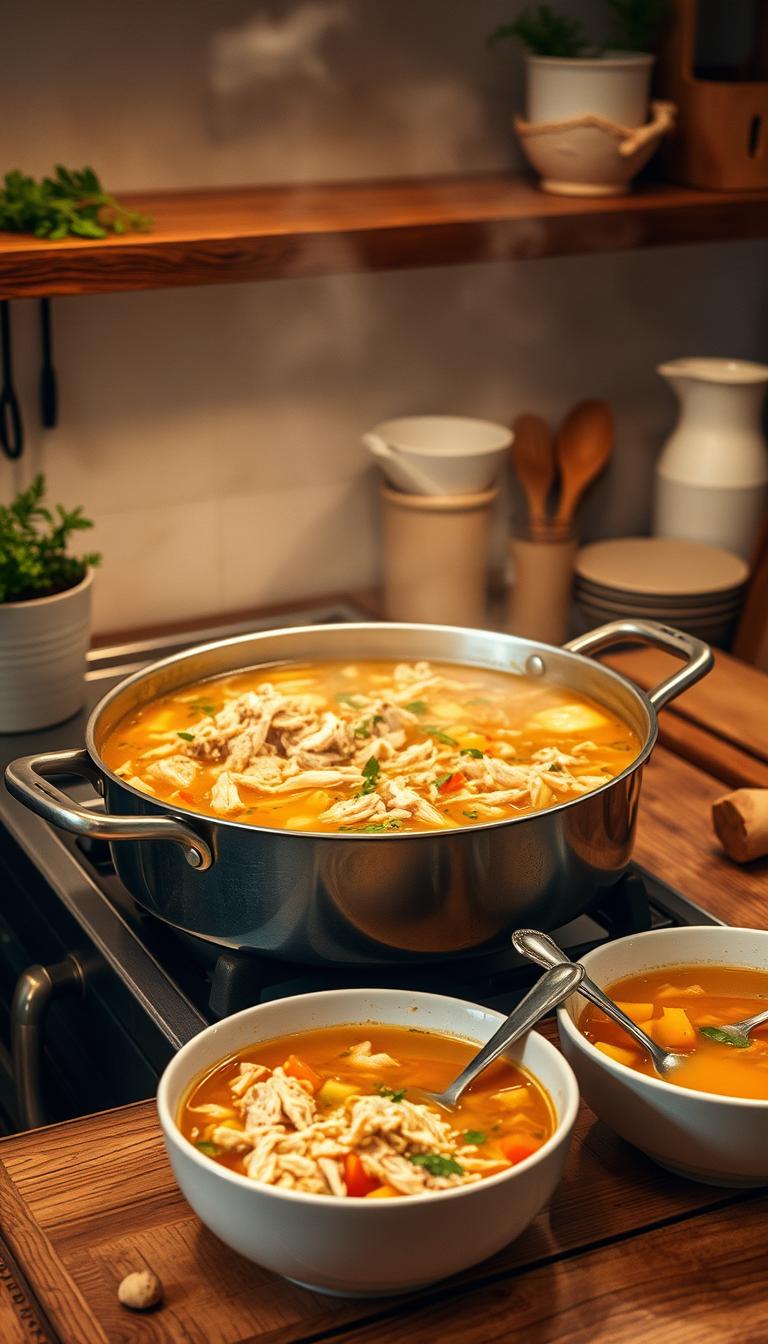Shredded Chicken Soup Recipes