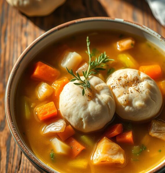 Chicken and vegetable soup