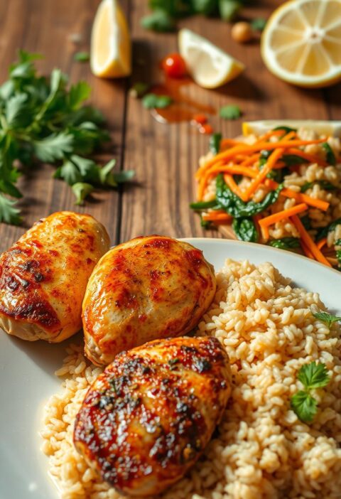 Healthy Chicken abd Brown Rice Recipes