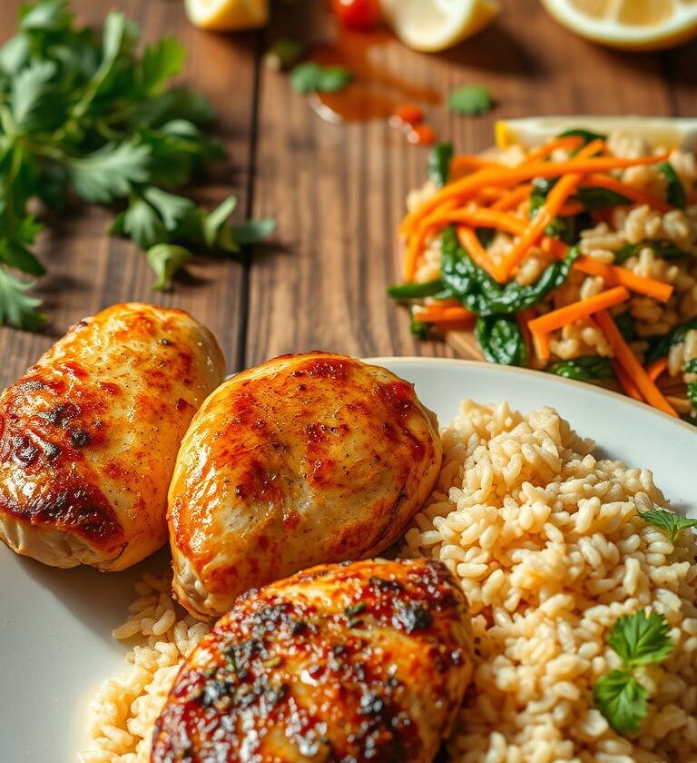 Healthy Chicken abd Brown Rice Recipes