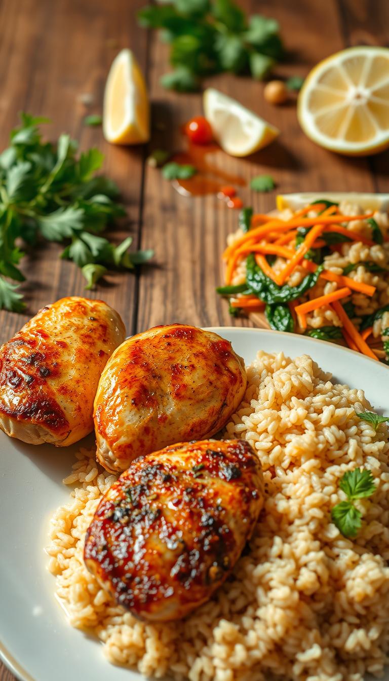 Healthy Chicken abd Brown Rice Recipes