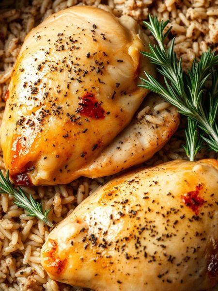 Herbed Chicken and Wild Rice